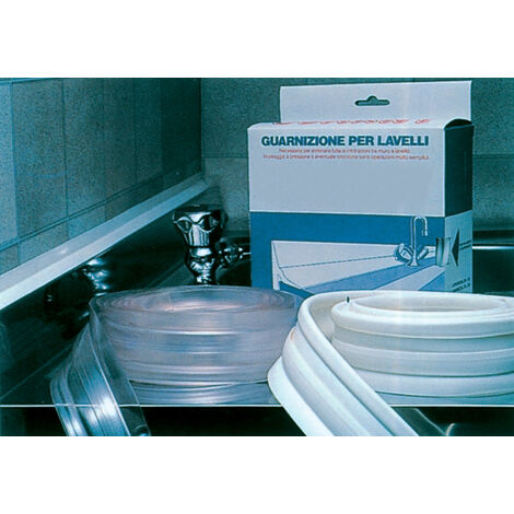 GUARNIZIONE PER LAVELLO ROTOLO 25 M BIANCO- 25,0 ml