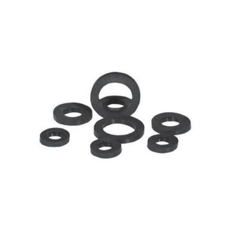 GUARNIZIONE PER RACCORDI SANITARI IN GOMMA T.M. 1/2  mm. 2,5 G.M.P PZ 100