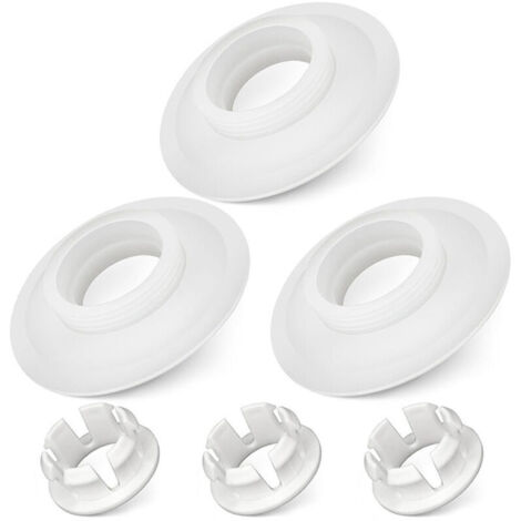 Guarnizione per valvola di scarico in silicone impermeabile, compatibile con ricambi standard Ideal, guarnizione impermeabile bianca ad alta elasticità SV01967