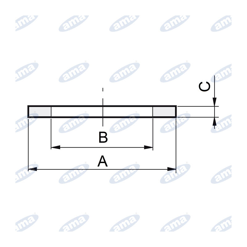 Guarnizione piana 20x30 85779. Cerca, compra, vendi nuovo e usato: Guarnizione  piana 20x30.7x2.5 85779