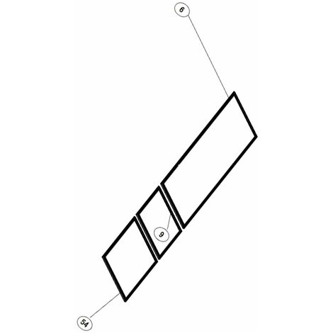 Guarnizione porta (parte congelatore codice 54) - Frigorifero, congelatore - HAIER - 4369317