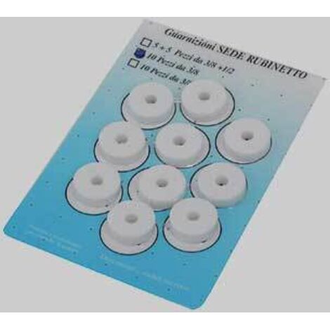 Guarnizione siliconica 3/8&quot conf. da 10 pz