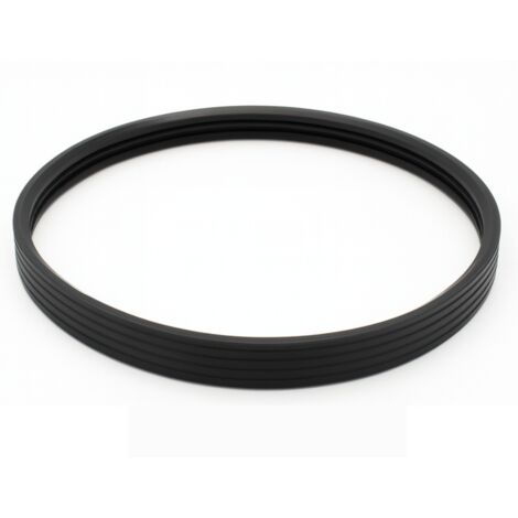 Guarnizione siliconica h.12 mm canna fumaria doppia parete tenuta ermetica misura Ø 180/230 mm - confezione 1