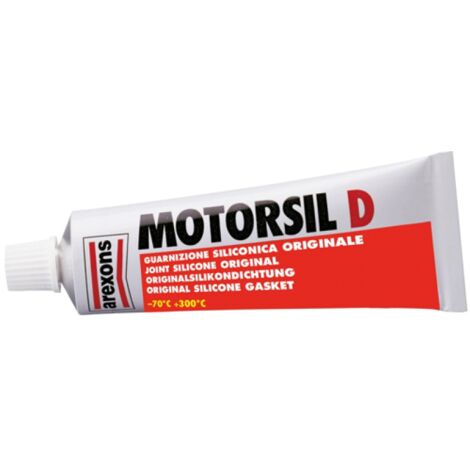 GUARNIZIONE SILICONICA MOTORSIL D ROSSO 60GR SYSTEM AREXONS