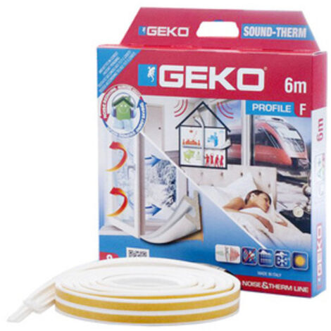 GUARNIZIONE TERMICA ED ACUSTICA 6 M BIANCO- 12,0 pz