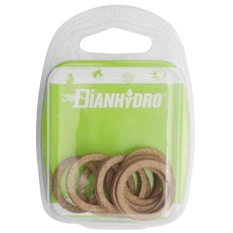 + GUARNIZIONI DI TENUTA IN CUOIO BLISTER pz.10 (14.5x9x2) 3/8 FAIDF