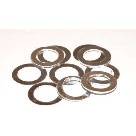 Guarnizioni in alluminio per tubi gas metano 10 pz. - 1/2"
