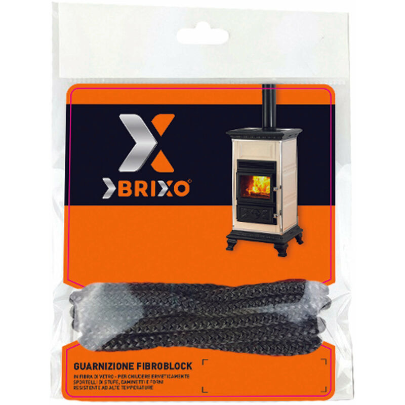 Brixo - Guarnizioni in fibra di vetro per stufe e caminetti Kit Fibroblock 8