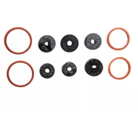 GUARNIZIONI PER VITONI 3/8 + 1/2 - PERCOPERCHI VALVOLE - IN GOMMA