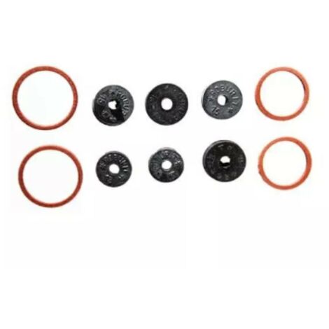GUARNIZIONI PER VITONI 3/8 + 1/2 - PERCOPERCHI VALVOLE - IN GOMMA
