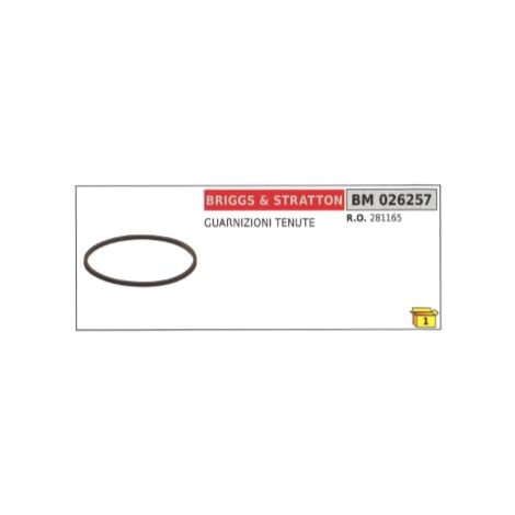 Guarnizioni tenute BRIGGS & STRATTON 281165