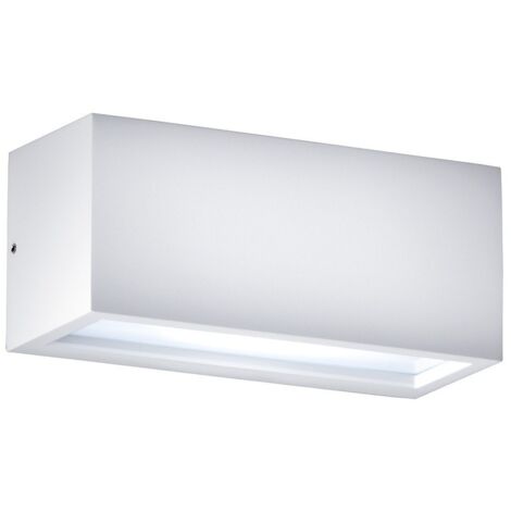 GUAVA Applique LED Biemissione 12W 120°-120° Bianco IP65 3000K - Illuminazione Parete per Esterni Rossini Group