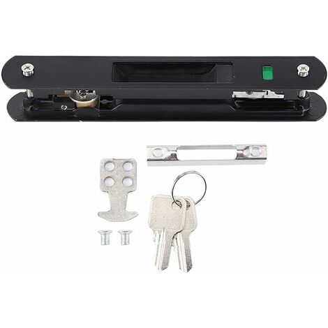 GU.B/bon Serrure de porte-porte coulissante fenêtre crochet serrure porte mobile moderne simple double face serrure crochet pour la maison