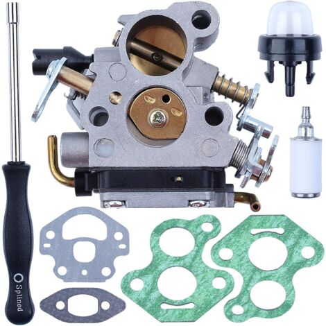 COOCHEER Gubeter Carburetor Screwdriver Primer Bulb Kit, for Mcculloch Cs340 Cs380 Chainsaw,/ Brand: Gubeter