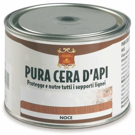 Gubra Cera Pura d'Api per Mobili - Noce - 500 ml