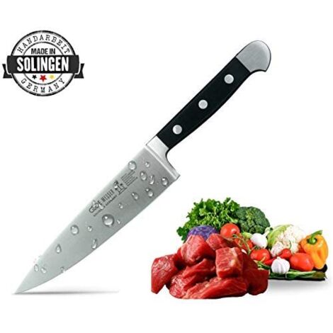 Gude Alpha Coltello da Cuoco 16cm POM Nero 1805-16