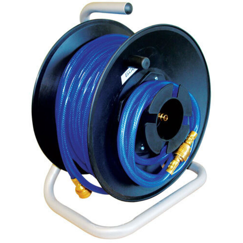 Enrouleur tuyau air comprimé 20 m Ø 11 - tuyau pneumatique renforcé