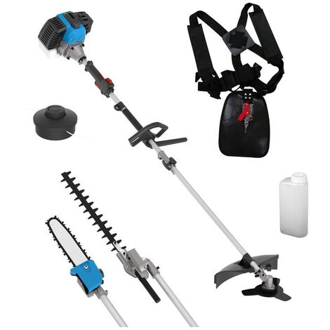 Güde 4 in 1 Gartenpflegeset GPS 1001 Multifunktion Heckenschere Sense Trimmer