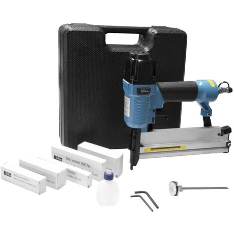 Güde 40220 Druckluft Kombi Nagler Klammergerät Tacker Druckluftnagler Nagelgerät