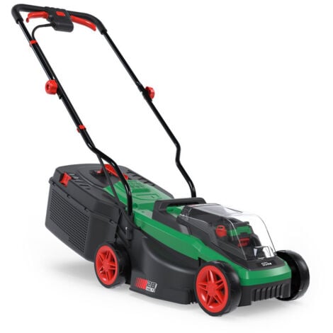Güde Akku Rasenmäher 320/20-4 20V 4 Ah Akku 32 cm Schnittbreite mit Fangkorb Akkupack und Ladegerät