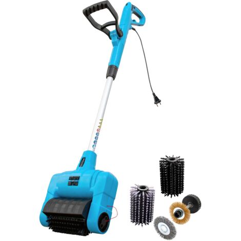 Güde – Brosse universelle électrique – Nettoyeur haute pression 500W – Vitesse 750-1300 t/min – Longueur câble 350mm – Pour surfaces en pierre et bois