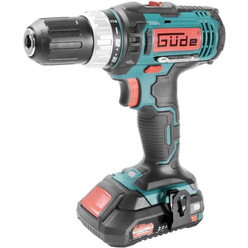 

Güde Taladro atornillador con batería 20V BS 20-201-24 K | 1x batería 2,0 Ah