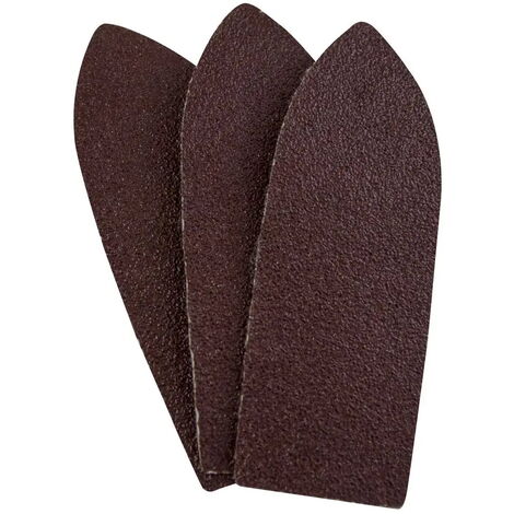 Güde Delta-Klett-Schleifpapier-Set 95x35 mm 6-tlg. K60 K80 K100