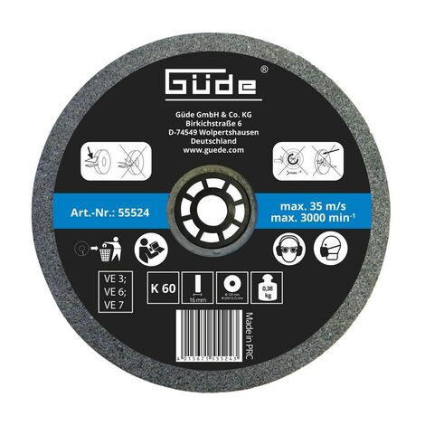 Güde Disque pour GDS 125 et GDS 120 A, 125/20 mm - 55524