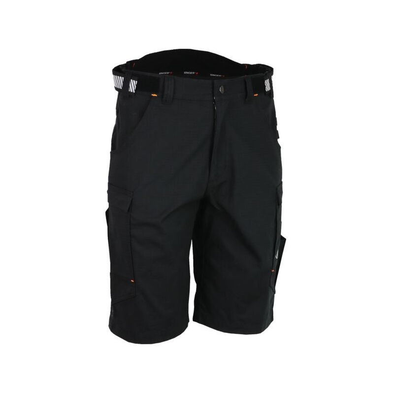 Short Ripstop Berto Noir Txl