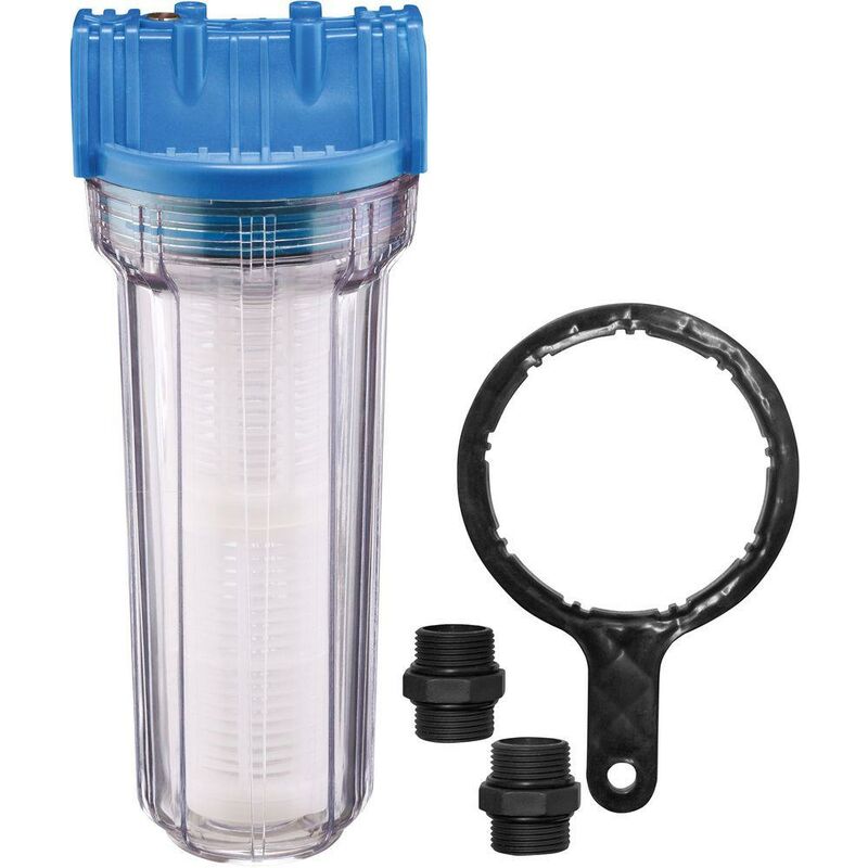 Filtro Acqua Per Idropulitrice 3/4 Pollice - Set Con 5 Filtri E 3 Adattatori, Perfetto Per Giardino E Pompe - Foto 4