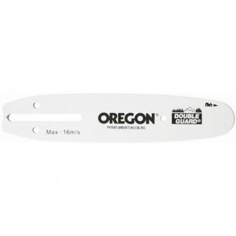 Güde – Guide chaîne Oregon 240 mm pour tronçonneuse – Coupe nette pour bois dur – Compatible élagueuses télescopiques – Outils 4-en-1