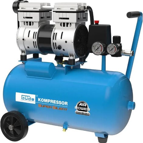 Güde Kompressor Flüsterkompressor Airpower 150/8/24 Silent 0,75 kW, 230 V, Ölfrei 50136