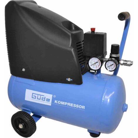 Güde Kompressor Kolbenkompressor 24l 8 bar Druckluftkompressor ölfrei 230V