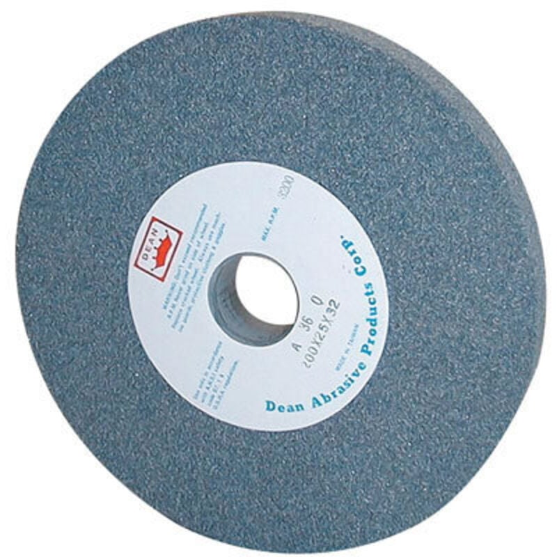Meule abrasive pour touret G55272 et G55237 - 200 x 25 mm - grain 36