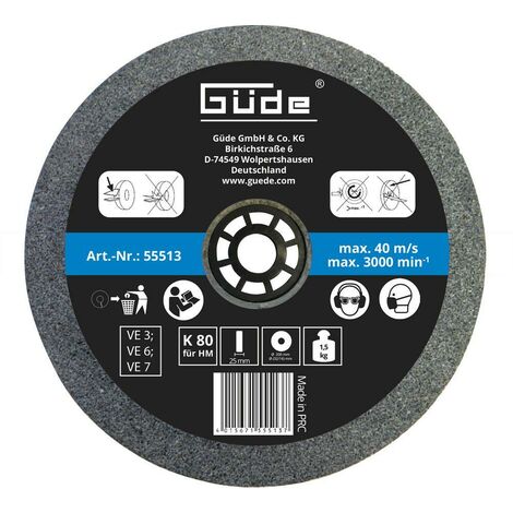 Güde Meule 200X25X32 K80 pour GDS 200 - 55513