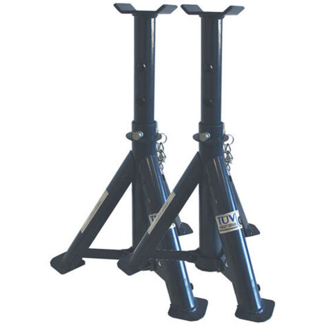 Güde – Paire de chandelles 2 T – Charge maximale 2000 kg – Réglage en hauteur 275/320/365 mm – Construction acier robuste