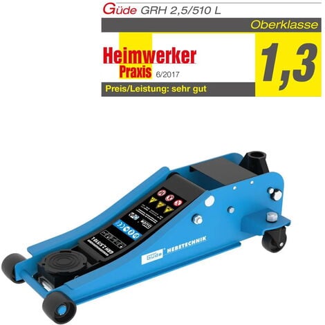 Güde Rangierwagenheber Wagenheber Rangierheber GRH 2,5/510 L bis 2,5t Tonnen