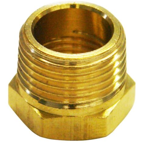 Güde Reduzierung 12,70 mm 1/2 Außengewinde x 9,53 mm 3/8 Außengewinde Kompressorzubehör