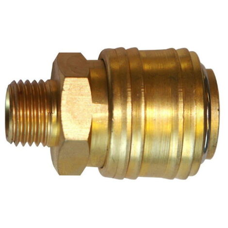 Güde Schlauchkupplung 12,7 mm 1/2 Außengewinde Kompressorzubehör