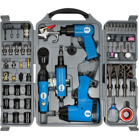 Güde - Set di Utensili ad Aria compressa ed Accessori, da 71 Pezzi