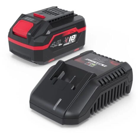 Güde Starter-Kit LGAP 18-3040 P 3A Ladegerät & 4 Ah Akkupack 18V Anti-Rutsch