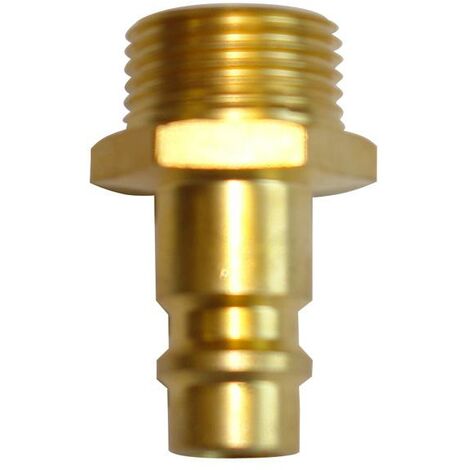 Güde Stecknippel 9,53 mm 3/8 Außengewinde Kompressorzubehör