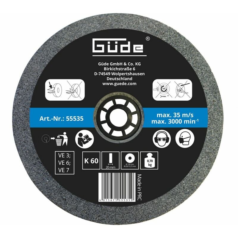 Image of Schleifscheibe 150x20x32 mm K60