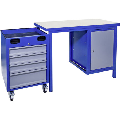 Güde Werkbank 1200 SLT MULTI mit Holzplatte unbestückt Montagewerkbank