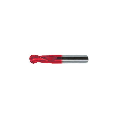 Gühring Radiusfräser DIN6527 VHM FIRE Z2 Schaft HA 3mm