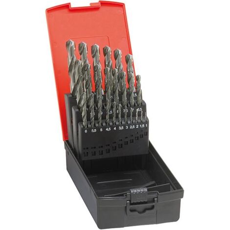 GÜHRING Spiralbohrer-Set DIN338 HSS geschliffen Typ N 1-10,5mm