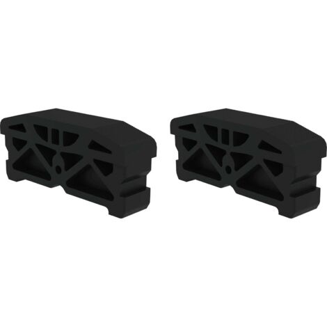 Günzburger Steigtechnik 2x Cache rond pour montant 98 x 25 mm à partir de l'année de construction 2005 - 019286