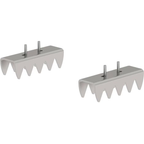 Günzburger Steigtechnik 2x nivello-Fußplatte Kralle - 019224