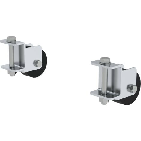 Günzburger Steigtechnik 2x roulettes fixes pour plate-forme de travail modulaire - 050418