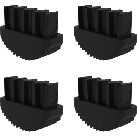 Günzburger Steigtechnik 4x Innenschuh für Leitern aus GFK 73 x 25 mm - 019243